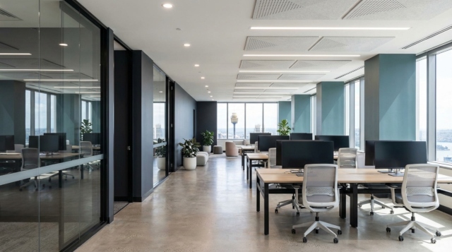 Modern corporate office